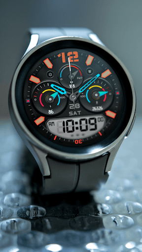 Android application Pars Era Hybrid Watch Face screenshort