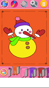 Christmas Cookie Coloring Page