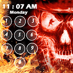 Cover Image of Download Skull Lock Screen - Pin Screen  APK
