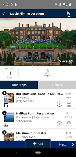 Screenshot of Visit North of Boston!