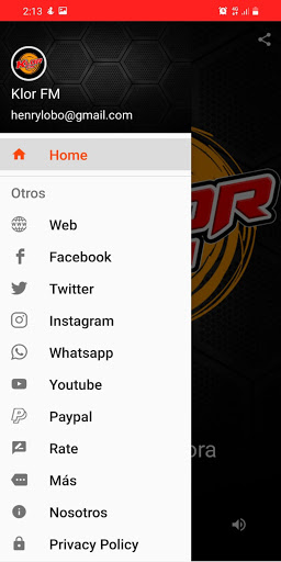 Klor FM Screen 2