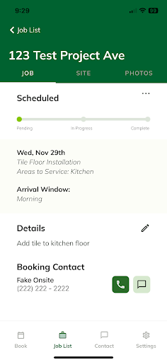 Android application Scrappy screenshort