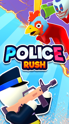 Police Rush - 爽快アクションシューティングのおすすめ画像1