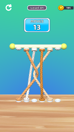 Color Rope Sort! - Screenshot 1