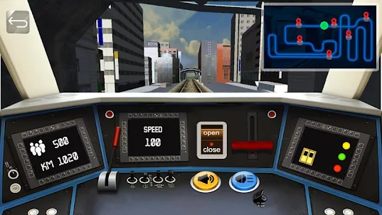 Condução De Metro Simulator