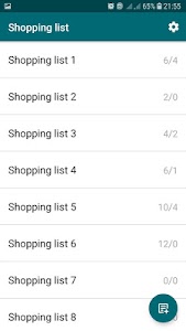 Shopping list. CheckList Unknown