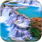 Cover Image of Herunterladen Great Waterfall Live Wallpaper 10.0 APK