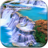 Great Waterfall Live Wallpaper icon