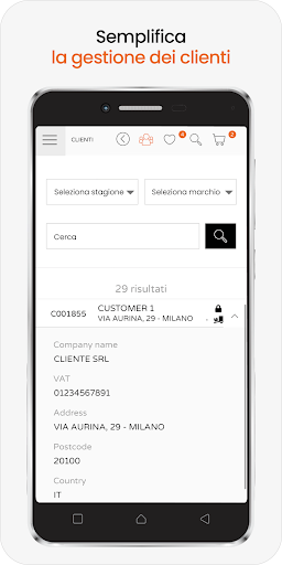 PRIME365 Order Entry Fashion Screen 2