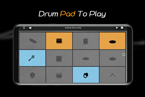 Easy Real Drums-Real Rock and jazz Drum music game 1.3.5 APK screenshots 6