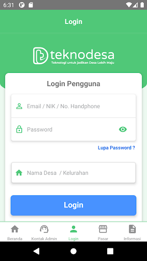 TEKNODESA : tekno desa app Screen 2