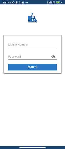 Android application MedEase DeliveryBoy screenshort