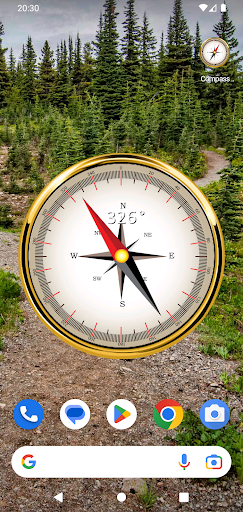 Compass Live Wallpaper Screen 3