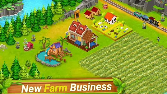 Farm Thị xã Làm nông Trò chơi