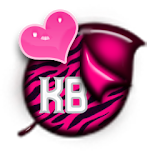 KB SKIN - Hot Pink Zebra icon