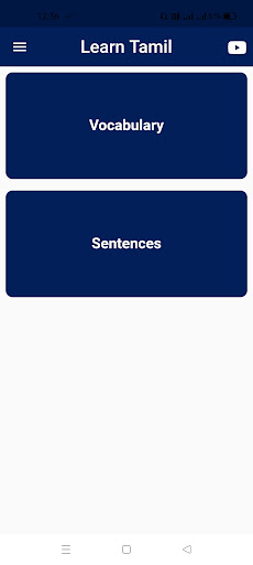 Android application Learn Tamil Through Telugu screenshort