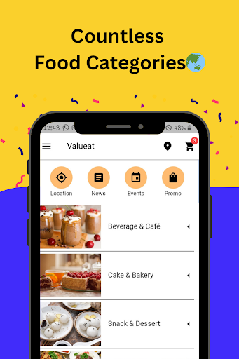 Android application Ka-Pao Cafe screenshort