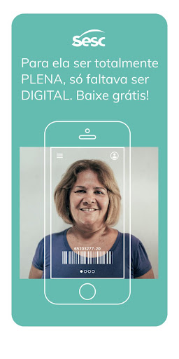 Android application Credencial Sesc SP screenshort