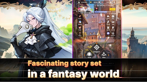 Android application The Changers : Class Up RPG screenshort