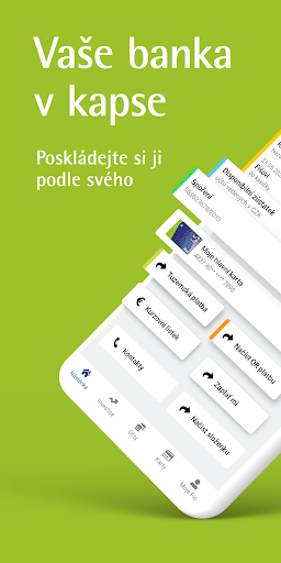 Android application Fio Smartbanking CZ screenshort