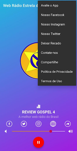 Web Rádio Estrela do Oriente Screen 3