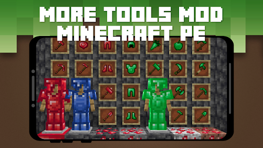 Vrijgevig Resoneer matras More Tools Mod for Minecraft - Apps op Google Play