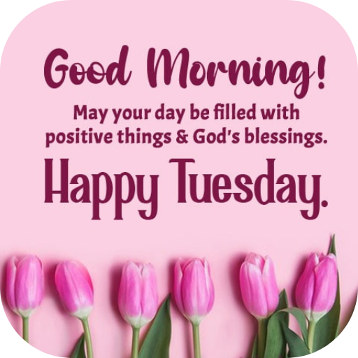 tuesday morning greetings logo