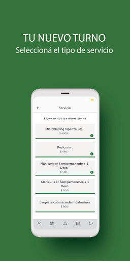 Android application Venecia Bellezza Turnos screenshort