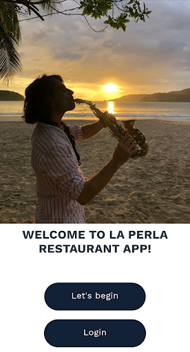 Android application La Perla screenshort
