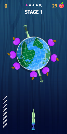 Dagger Throw - Screenshot 2