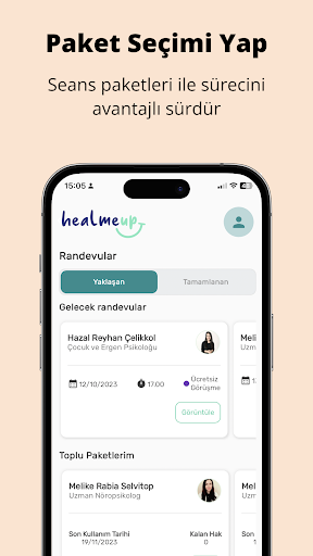 Healmeup Online Therapy Screen 3
