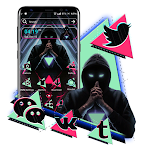 Cover Image of ดาวน์โหลด Mask Man Triangle Theme  APK