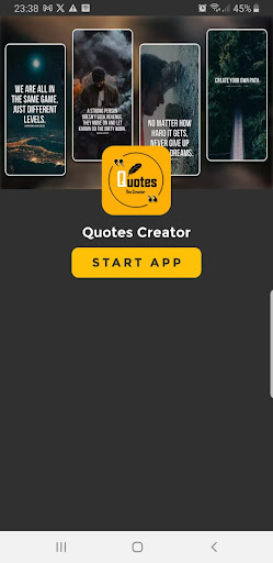 Android application Post Maker & Quotes Creator screenshort