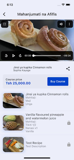 Android application Vide Jifunze screenshort