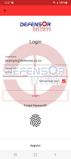 Android application Defensor Security screenshort