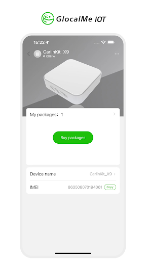 App screenshot