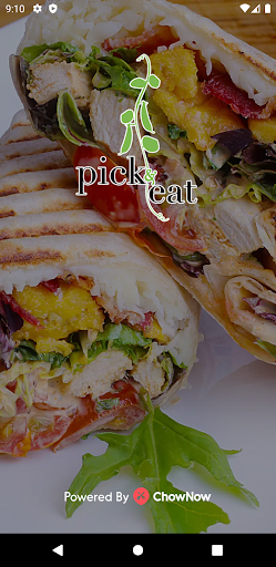 Android application Pick & Eat screenshort