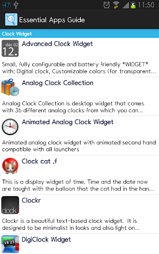 Essential Apps Guide Screen 2