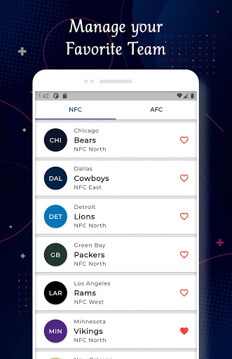 Minnesota - Football Livescore Screen 3