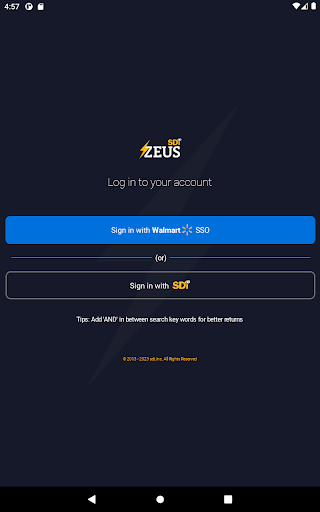 Android application SDI Ordering screenshort