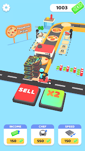 Make a Pizza - Factory Idle