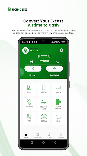 Android application FSPay screenshort