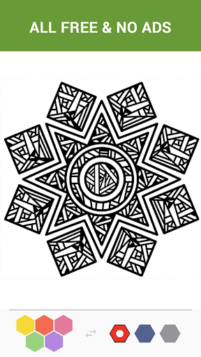 Mandala Coloring Games Screen 3