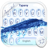 Animated Water Wave Theme&Emoji Keyboard icon
