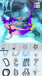 Screenshot 8 Creador de avatares: Sirenas android