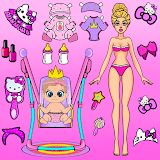 Sweet Doll Dressup Makeup Game icon