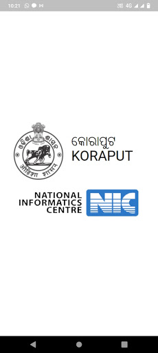 Android application KORAPUT TOURISM screenshort