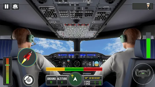 Pilot Flight Simulator Game 3D