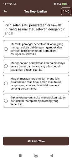 Tes Kepribadian