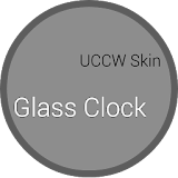 Glass Clock - UCCW Skin icon